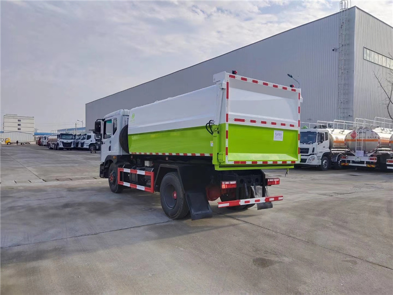 東風(fēng)10方12方側(cè)裝掛桶垃圾車(chē)