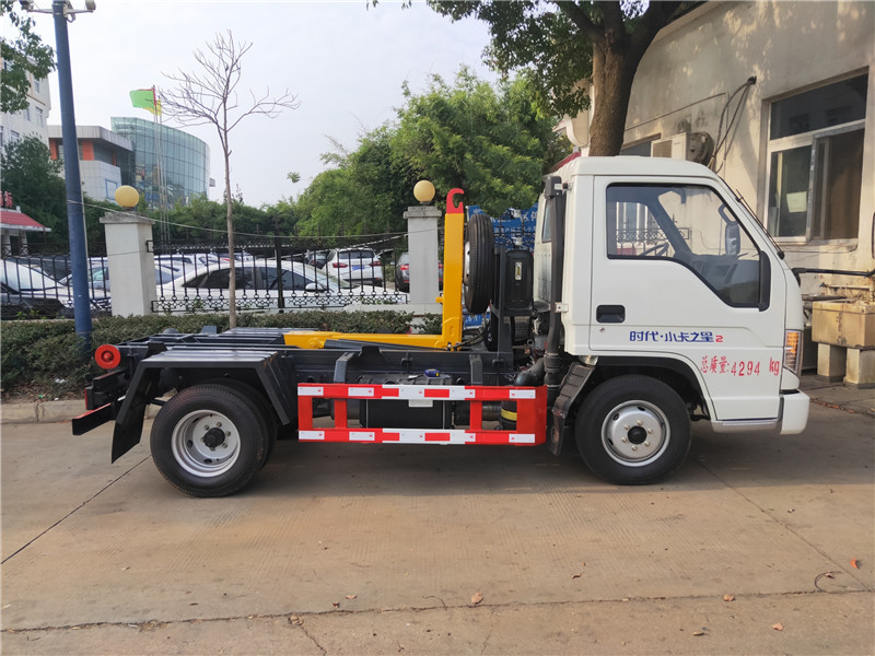 福田小卡3方鉤臂(車廂可卸式)垃圾車